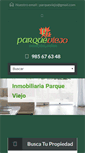 Mobile Screenshot of inmobiliariaparqueviejo.com